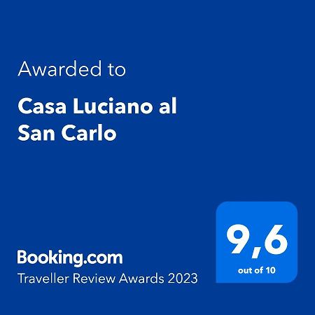 ナポリCasa Luciano Al San Carloアパートメント エクステリア 写真